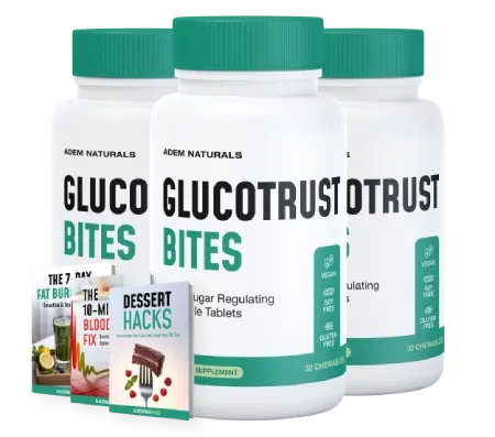 glucotrust bites 3 bottles